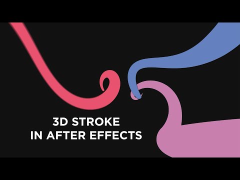 After Effects Tutorials : Advanced Stroke Techniques | 3D Stroke with Trapcode | After Effect Basic