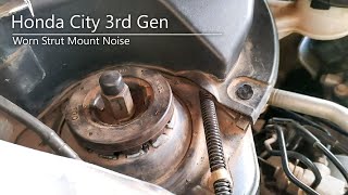 Worn Strut Mount Noise - HONDA CITY 3rd Gen GM3 2009 I-VTEC VMT