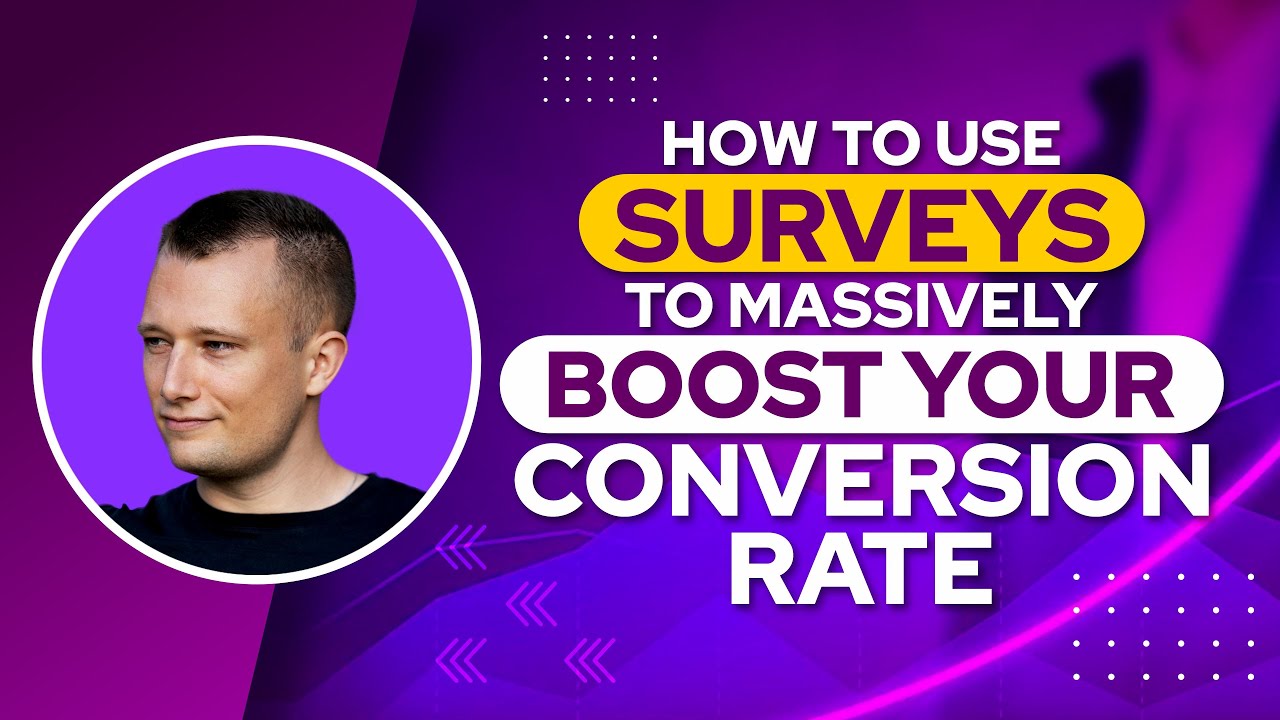 How To Use Surveys To Boost Your Conversion Rate (All templates ...