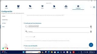 Agregar el certificado digital al SIAT Desktop screenshot 1