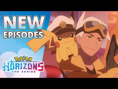 ? Set Sail for Adventure | Pokémon Horizons: The Series ? | Streaming Now on Netflix