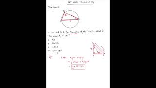 SAT Math Trigonometry Shorts (Question 10)