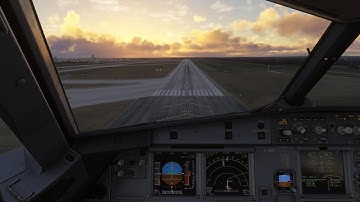 Fenix A320 | Landing Munich | MSFS 2024 ULTRA SETTINGS