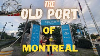 The OLD PORT of  MONTREAL / in OLD Montreal /Montreal, Quebec, Canada