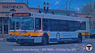 Princess Randolph & Her Itty Sister | Yoshi's Ride Series {S9-E32} - Riding the 238 🚌 - {MBTA}
