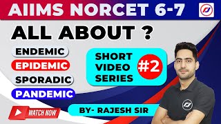 All About , Endemic , Epidemic , Sporadic , Pandemic Nursing Online Cles Rj Career Point