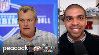 John Lynch: 49ers are 'past' possible Brandon Aiyuk trade | Pro Football Talk | NFL on NBC