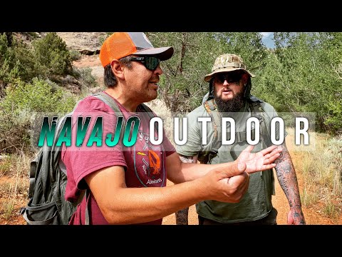 With a Navajo guide in the wilderness | Max Cameo
