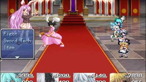 RPG Maker 2k3: Touhou Project - Marisa Status Test Vid