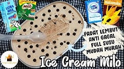 Tips & Trik! Resep Mudah Es Krim Milo Lembut Padat Anti Gagal (Ice Cream Homemade) - Durasi: 9.53. 