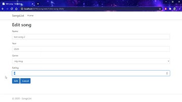 Master Essential ASP.Net Core MVC: Songs List Project pt. 2/21