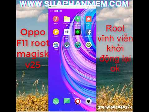 Root Oppo F11 - F11 Pro with magisk V25.2 |  CPH1911 Unlock Bootloader