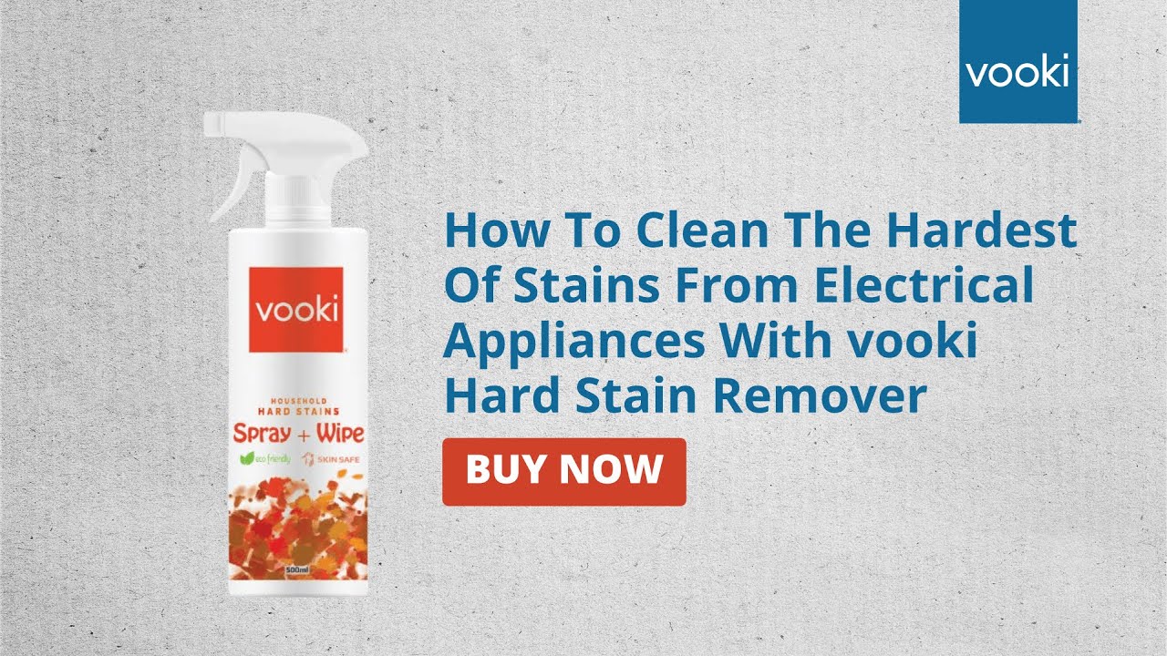 How To Clean Electrical Appliances vooki YouTube