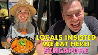 ชาวบ้านยืนยันว่าเรากินที่นี่! | ลอง Chilli Crab ที่สิงคโปร์ 🦀