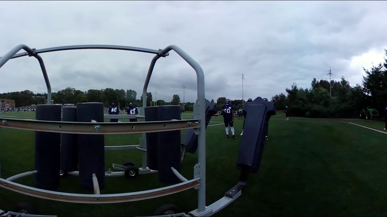Seahawks 360 Running Backs Gauntlet Drill YouTube