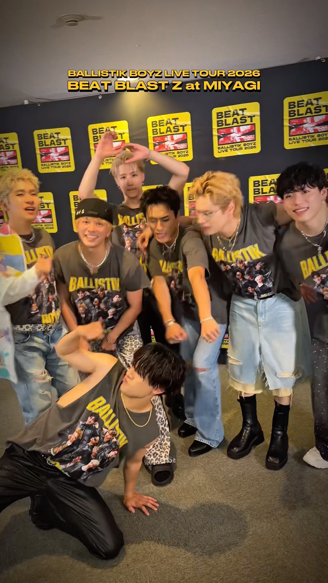 BALLISTIK BOYZ LIVE TOUR 2026 “BEAT BLAST Z” at MIYAGI THANK YOU