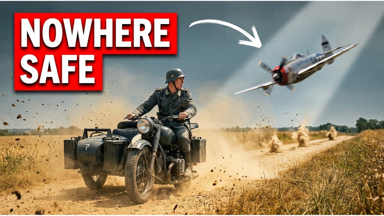 Deutsche Kommandeure waren empört: Warum die Amerikaner selbst Motorradmelder nicht verschonten.