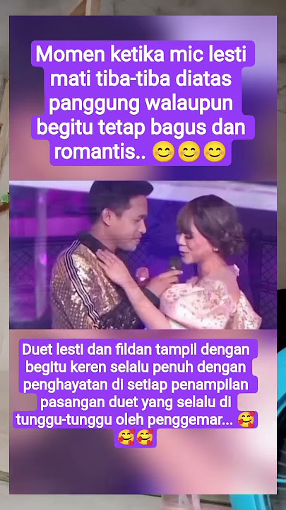 lesti dan fildan pasangan duet  romantis#shorts #fujian #fildanrahayu