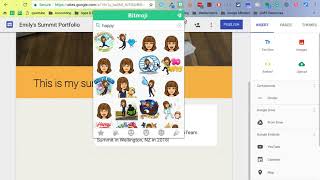 Copy and Paste in Google Sites