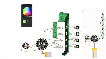 MakerSnack Flora Bluetooth SmartTie