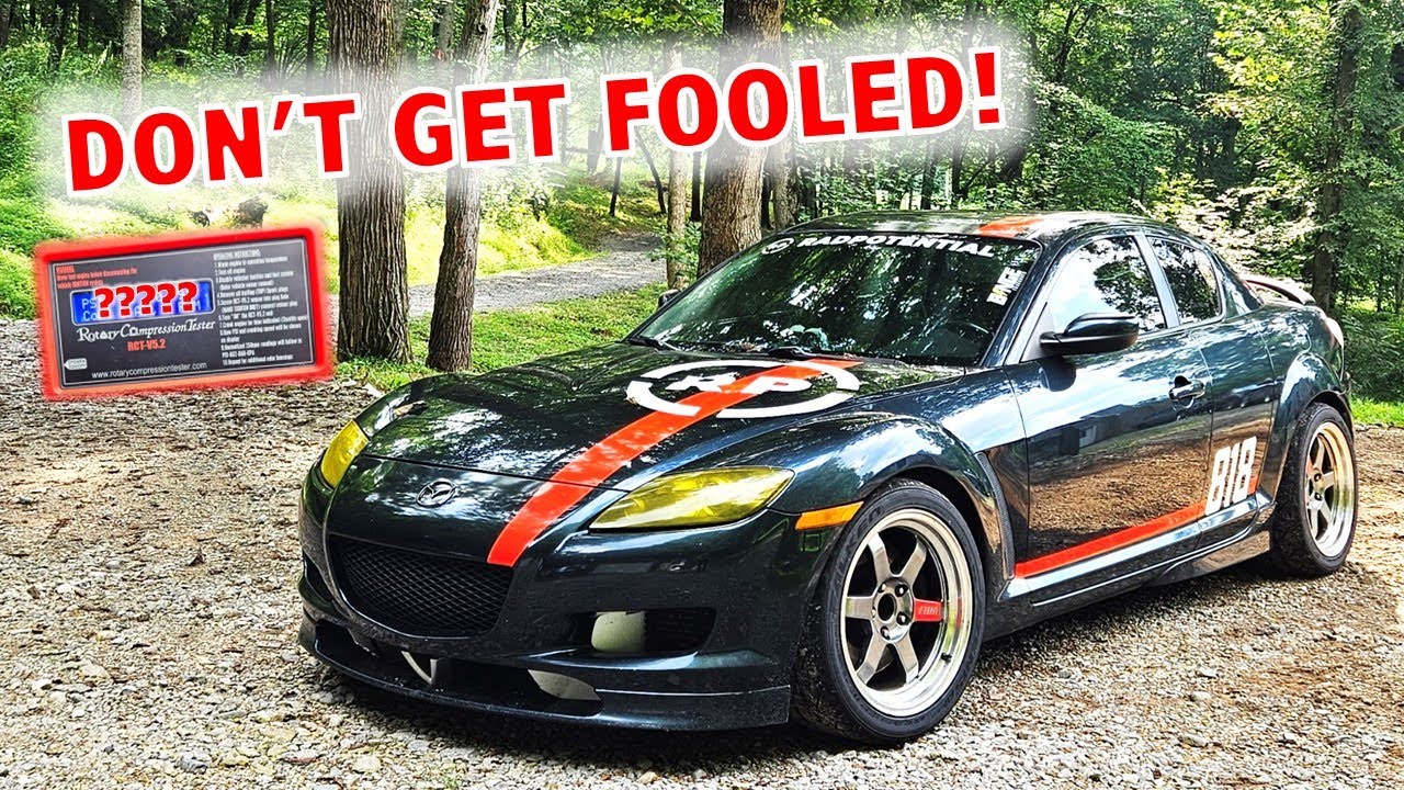 How to FAKE Good Compression in your RX8 and RX7 Rotary Engine - YouTube