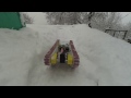 Испытания танка по снегу