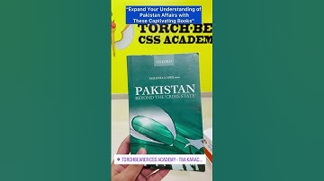 How to Prepare Pakistan Affairs || Recommends Books