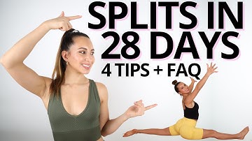 HOW TO GET YOUR SPLITS IN 28 DAYS! | Flexibility Challenge for The Inflexible / Daniela Suarez