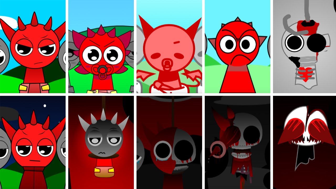 Incredibox - Sprunki but ONLY RADDY in ALL Babies Mods - YouTube