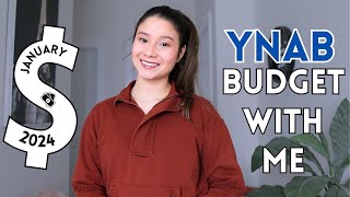 January 2024 YNAB Budget With Me | Financial Systems Progress