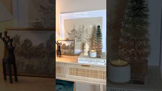 CONSOLE TABLE CHRISTMAS DECOR IDEAS 🎄🤍