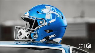Detroit Lions reveal 2023 alternate helmet
