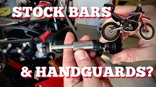 Remove the CRF300L Handlebar Inserts | Simplest Method | No Special Tools