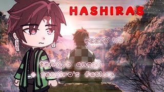Hashiras React to Tanjiro's Father + Tanjiro's Angst || Demon Slayer | Gacha Club