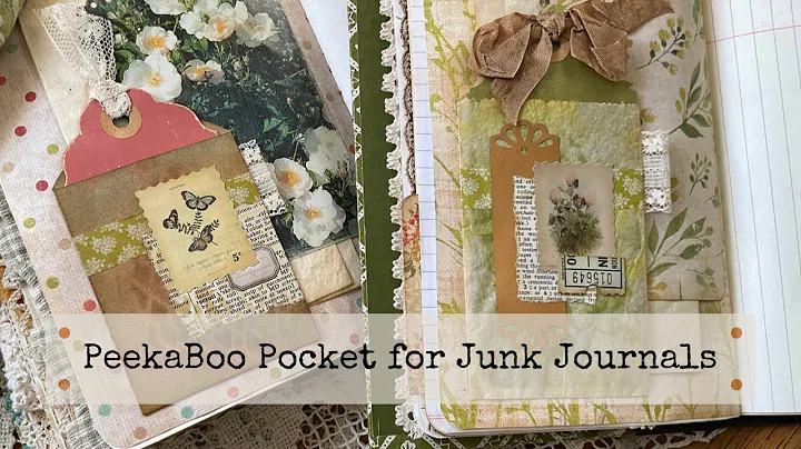 Peekaboo Pockets for Junk Journals - Fast and So Easy!