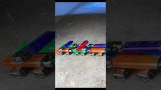 EXPERIMENT Car vs LIGHTERS! Experiments and Crunch things with car - #shorts