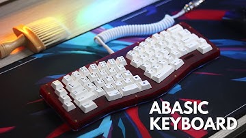 Abasic Acrylic Alice Keyboard First Look + Bongo Cat Sound Test! Nuxros, KiwiKey and Mechkey.store