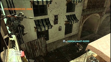 【CoD MW3】投げナイフキル集(Throwing knife)　kill part4