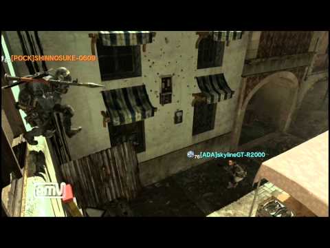 【CoD MW3】投げナイフキル集(Throwing knife)　kill part4