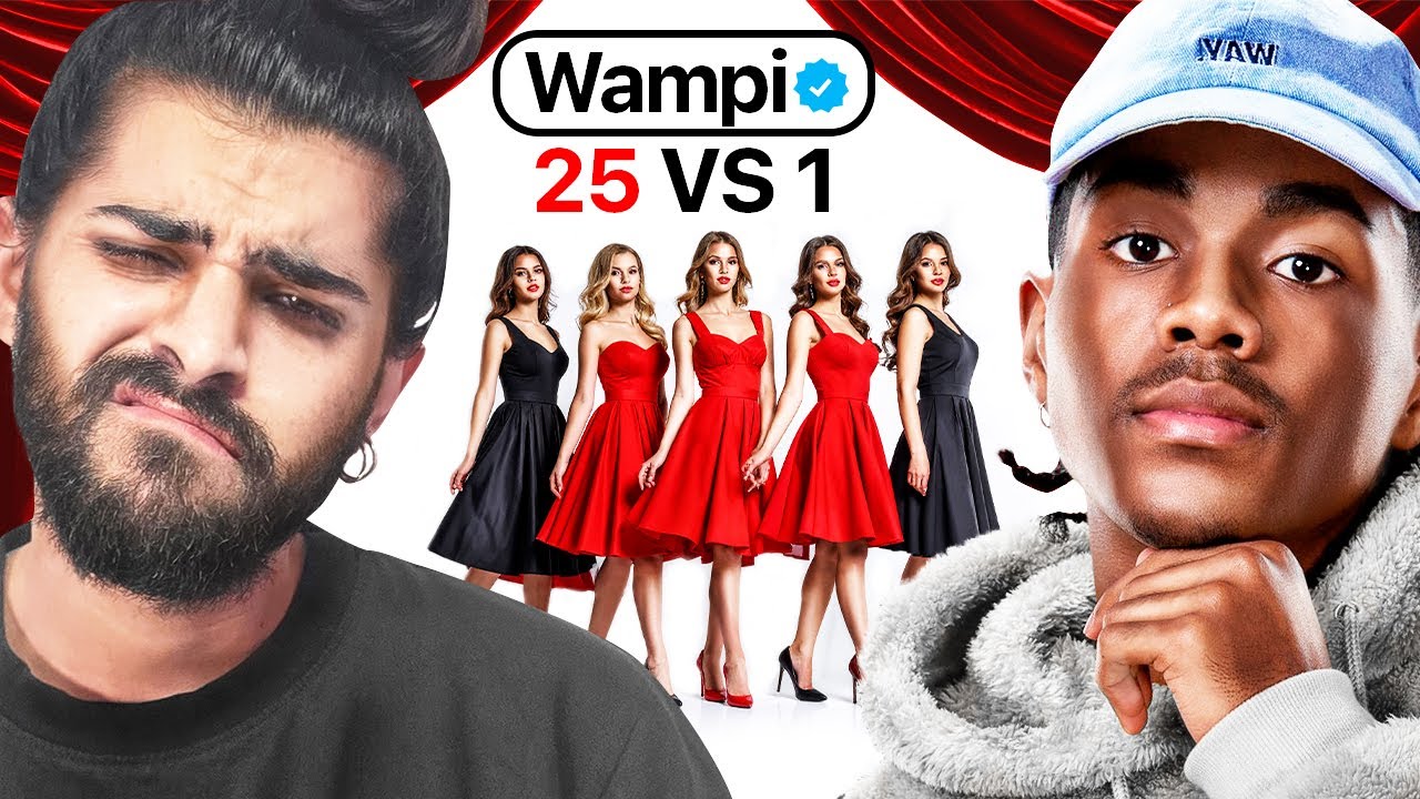 Wampi vs 25 mujeres (Difícil de ver) 😫
