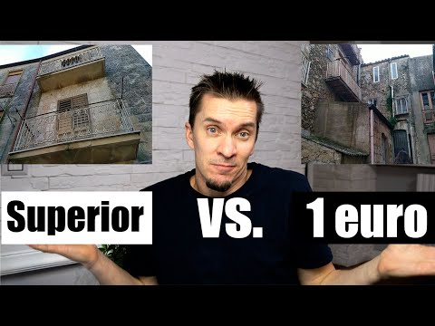 One euro vs superior homes Mussomeli Sicily Italy