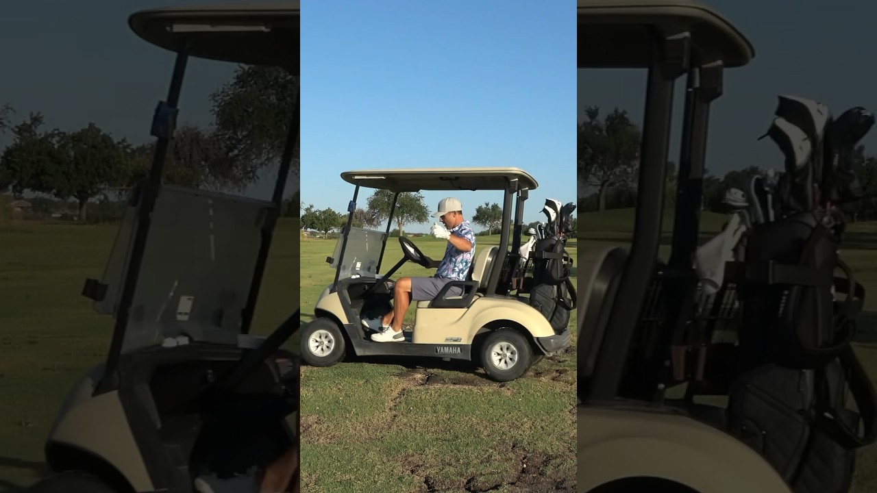 Is this the worst golf cart you’ve ever seen? golf worstgolfcourse golfcart YouTube