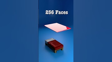 Minecraft Bed vs Cloth | Blender Cloth Simulation Physics | Satisfying Minecraft Animation