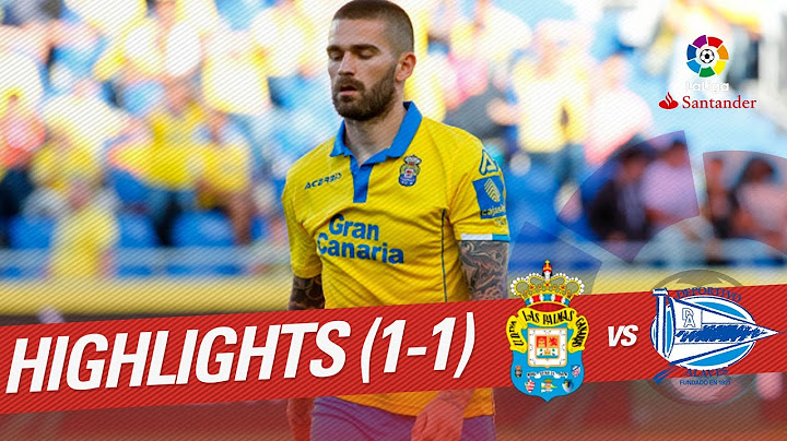 Highlights UD Las Palmas vs Deportivo Alavés (1-1)