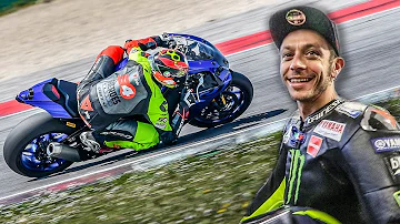 ON THE TRACK WITH VALENTINO ROSSI & MORBIDELLI - DAINESE EXPERIENCE [English Subs]