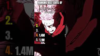 Ranking Best JJK Edits 💀#anime  #animeshorts #viral #edit