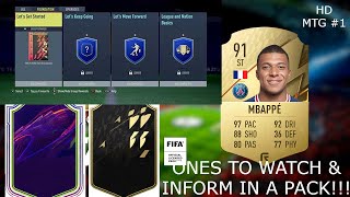 THE BEST START EVER OTW & INFORM PACKED - FIFA 22 Ultimate Team Mbappé to Glory -  Épisode 1