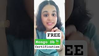 How to Get a Free MongoDB Certificate #shorts #programming #geeksforgeeks