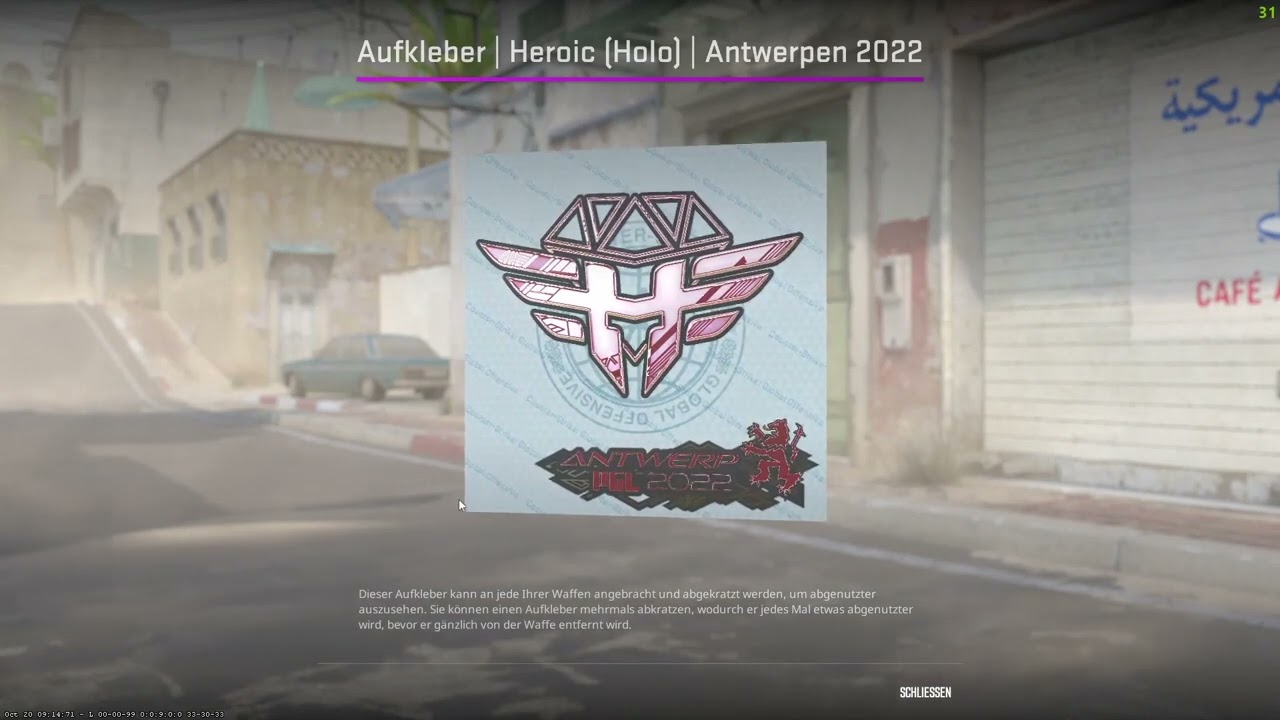 HEROIC (Holo) Antwerp 2022 INSPECT