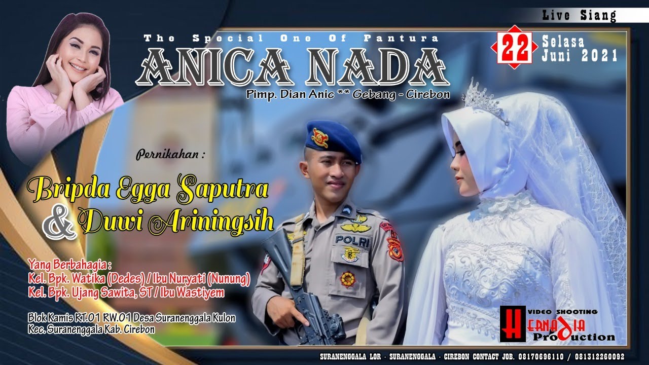 Live Streaming ANICA NADA 22 Juni 2021 Edisi Siang